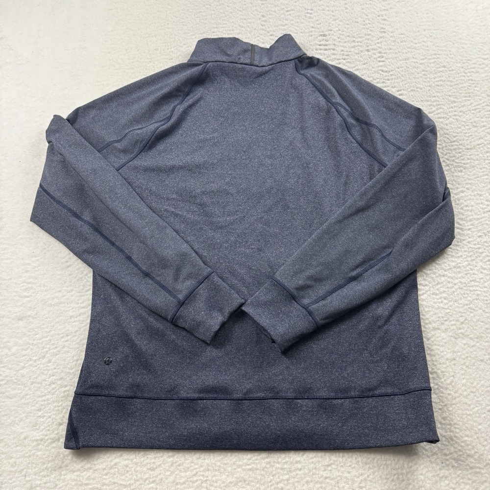 Lululemon Jacket Men's 2XL Blue Full Zip Shift Four Way Stretch Sweat Wicking - Picture 4 of 5
